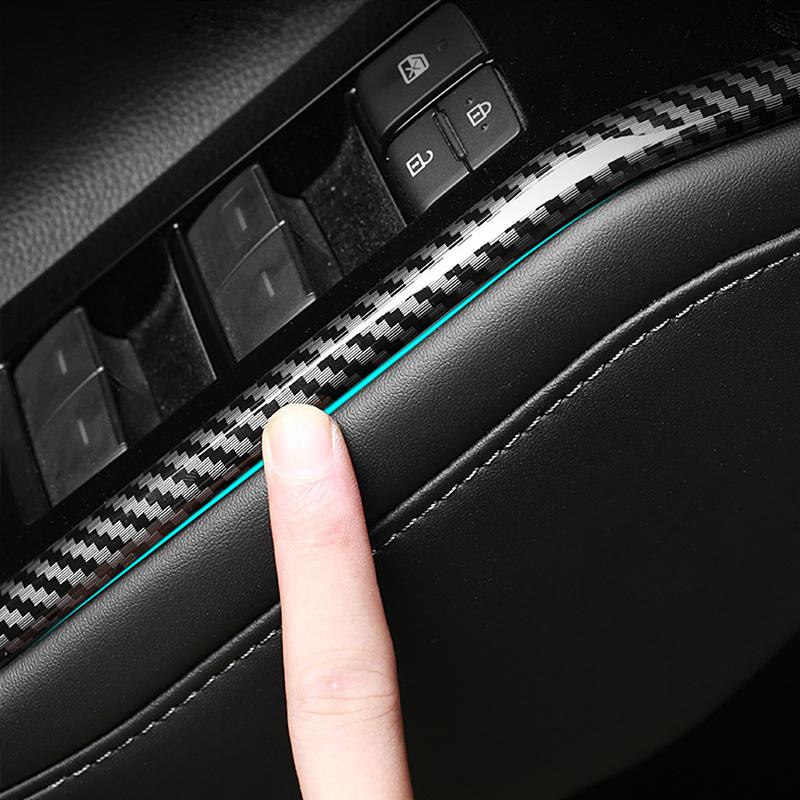 Автомобильные аксессуары для Toyota Highlander XU70 Kluger 2020 2021 2022 2023 Гибридный стеклоподъемник Переключатель панели подлокотника Наклейка на отделку