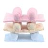 Infant Cotton Soft Pillow Prevent Flat Head Anti Roll Cushion Sleeping Support