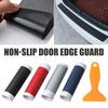 Universal Car Door Bumper Sticker Waterproof PVC Carbon Fiber Trim Strip Protective Film Anti-Scratch Non-slip Door Edge Protector