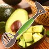Слайсер для авокадо, простой в использовании, отдельный авокадо, экологически чистый, практичный, для очистки фруктов, сепаратор сердцевин авокадо, кухонные принадлежности