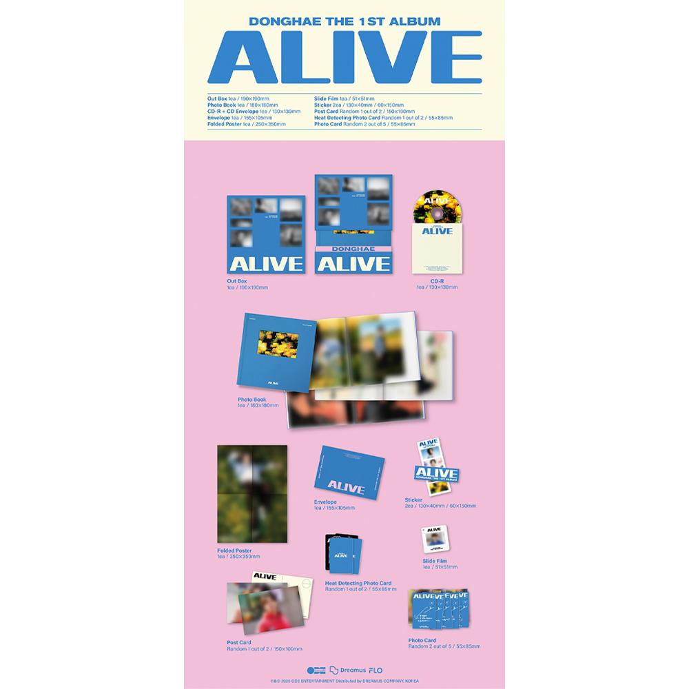 [Предзаказ] DONGHAE - ALIVE (1-й альбом)