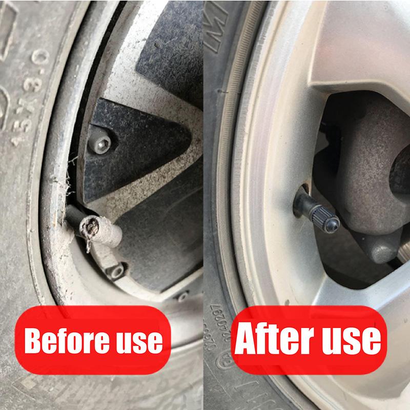 Колпачки для автомобильных вентилей шин 100 шт. Колпачки для вентилей шин мотоцикла велосипеда Пластиковый пылезащитный чехол для штока шины Колпачки для вентилей шин Аксессуары для автомобиля