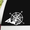 ПЭТ мото наклейка украшения мотоцикл наклейки горный компас автомобиль наклейка аксессуары для мотоциклов