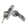 Anti-Theft T-Shape Handle Lock with Keys Garage Door Trailer Fixing T Handle Industrial Cabinet Keyed Lock Caravan Canopy Locks