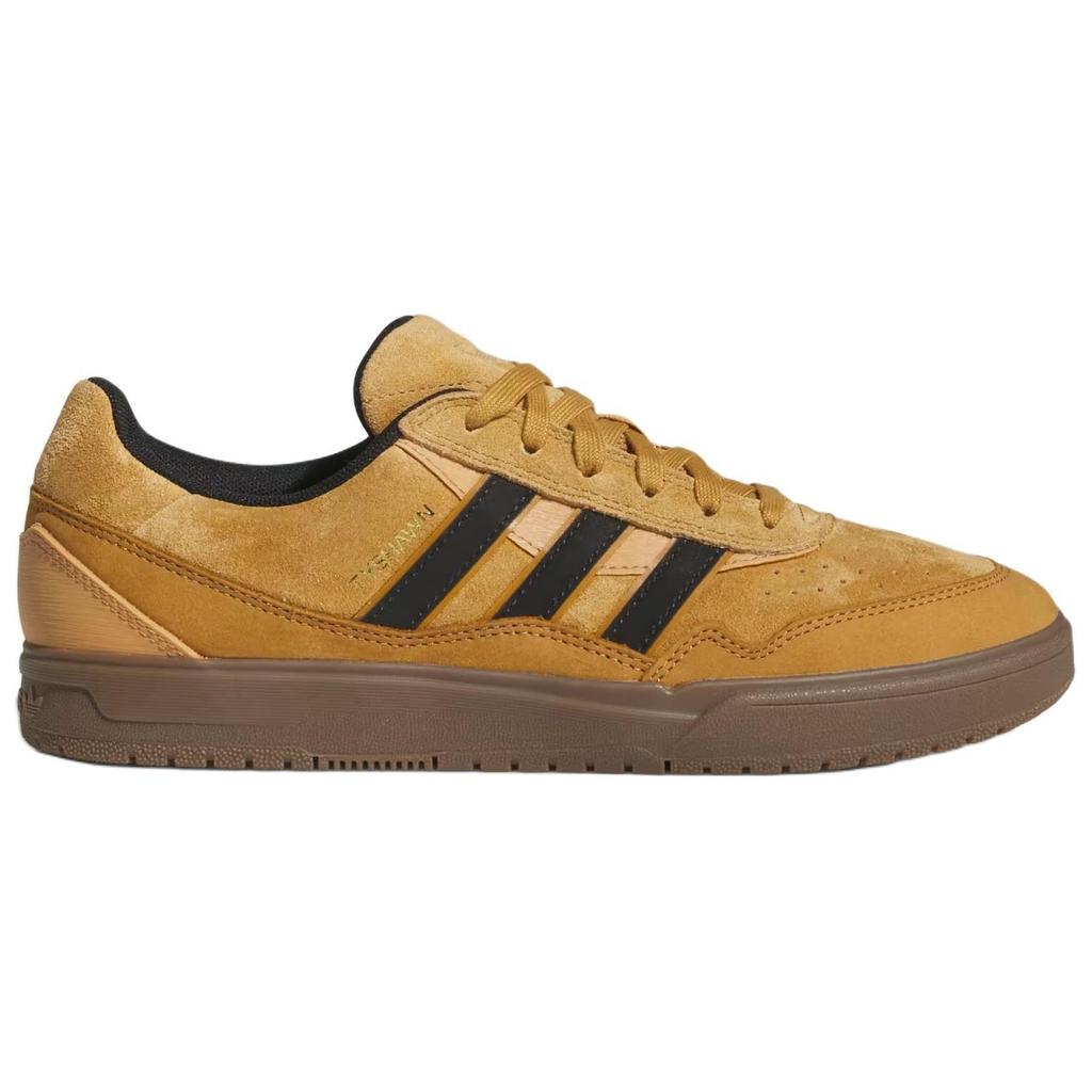 Adidas Tyshawn 2 Mesa Black Gum Unisex Sneakers Tan Core-Black JI0851