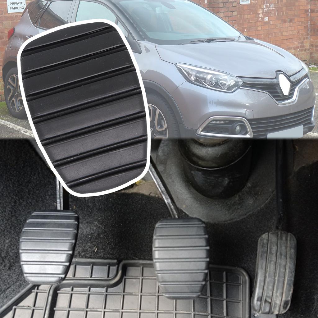 For Renault Captur J87 Clio 2/3/4 Espace Fluence Kangoo KC/KW FC/FW Laguna Latitude Car Rubber Brake Clutch Foot Pedal Pad Replacement Cover