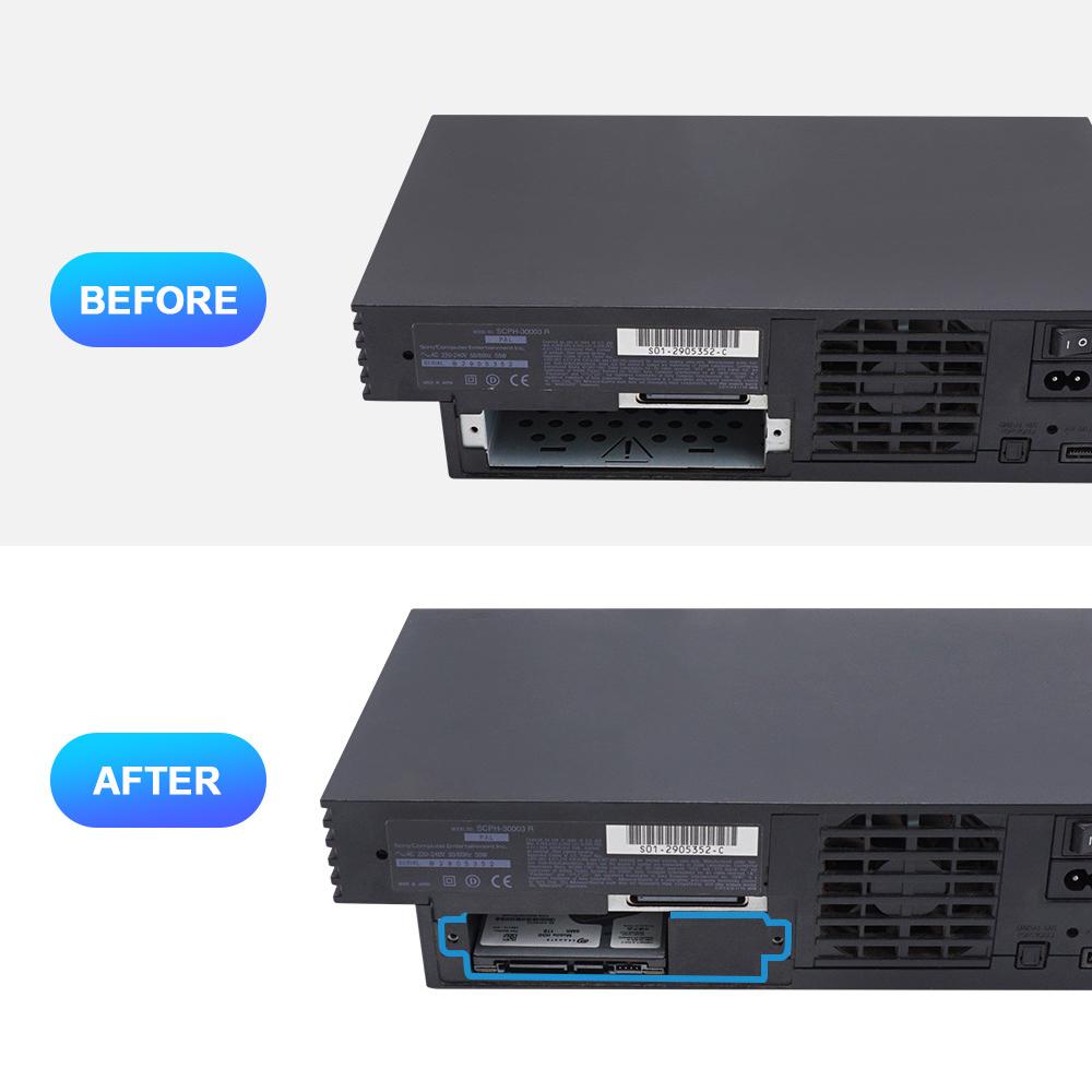 2.5" HDD SSD Hard Drive Sled Bracket for SONY FAT PS2(SCPH 30000 & 50000)