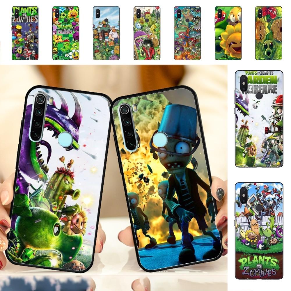 Чехол для телефона Plants Vs Zombies для Redmi Note 4 X 5 A 6 7 8 T 9 9S 10 11 11S 11Epro Poco M3 pro