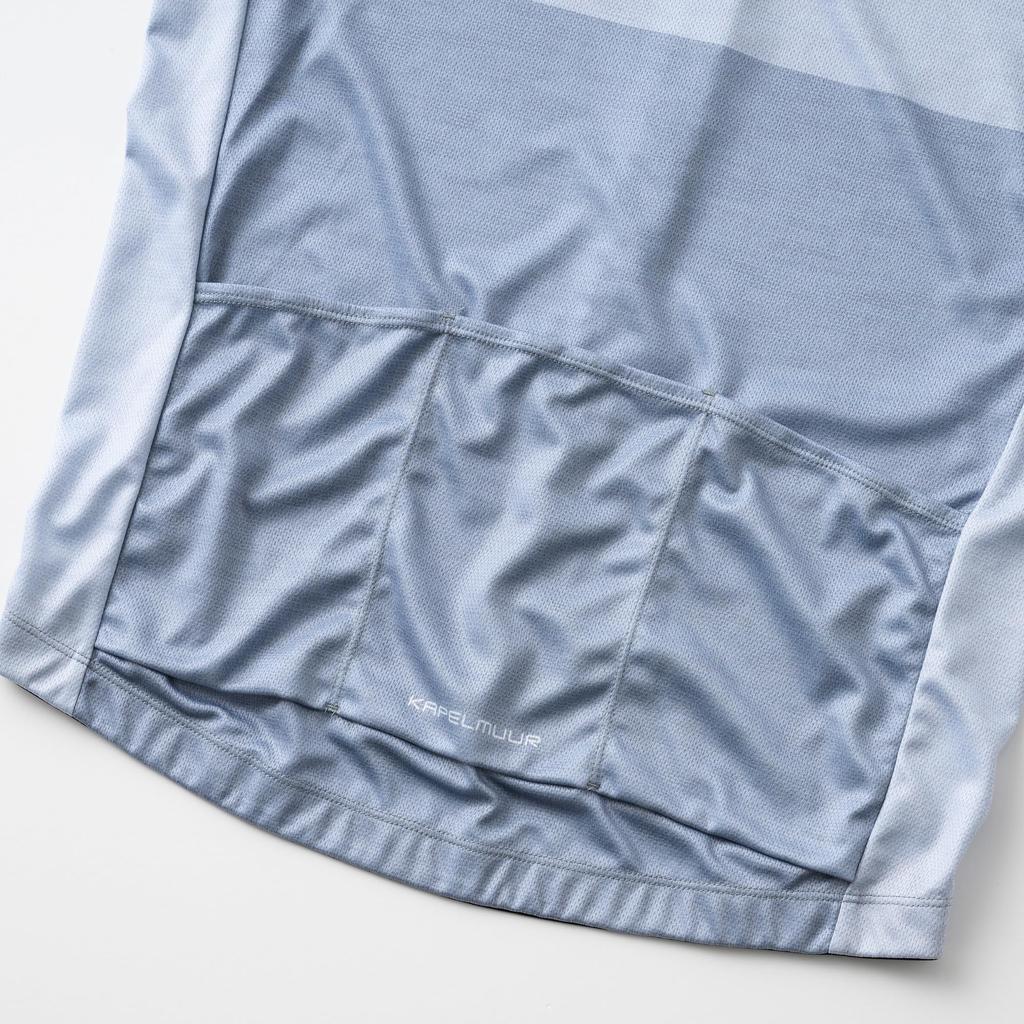 Kapelmuur Cycling Long Sleeve Printed Long Sleeve WL Jersey, Jersey, Cursive, Gray,