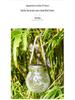 Solar-Powered Outdoor Garden Hanging Light - Glass Mason Jar Christmas Decoration