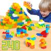 WYSWYG 240 Piece Creative Large Block Set Compatible with Lego Duplo Compatible with Anpanman Blocks Compatible with Duplo Additional Purchase