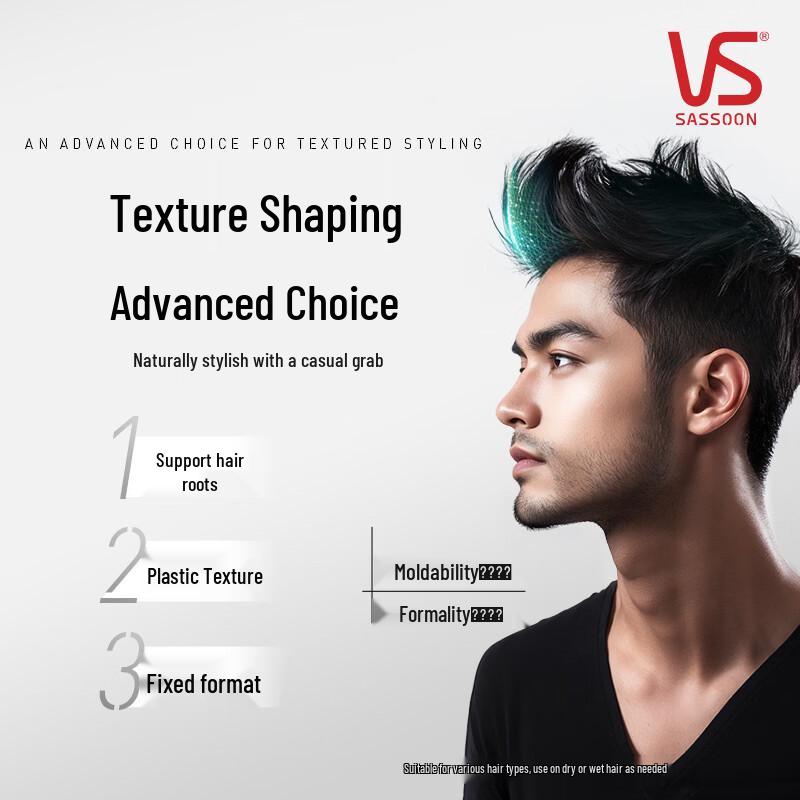 Vidal Sassoon Texturizing Hair Clay & Wax 3-Pack