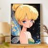 Disney Diamond Art Painting Kit Tinker Bell Diamond Mosaic Pictures, Wall Art Crafts, Home Decor