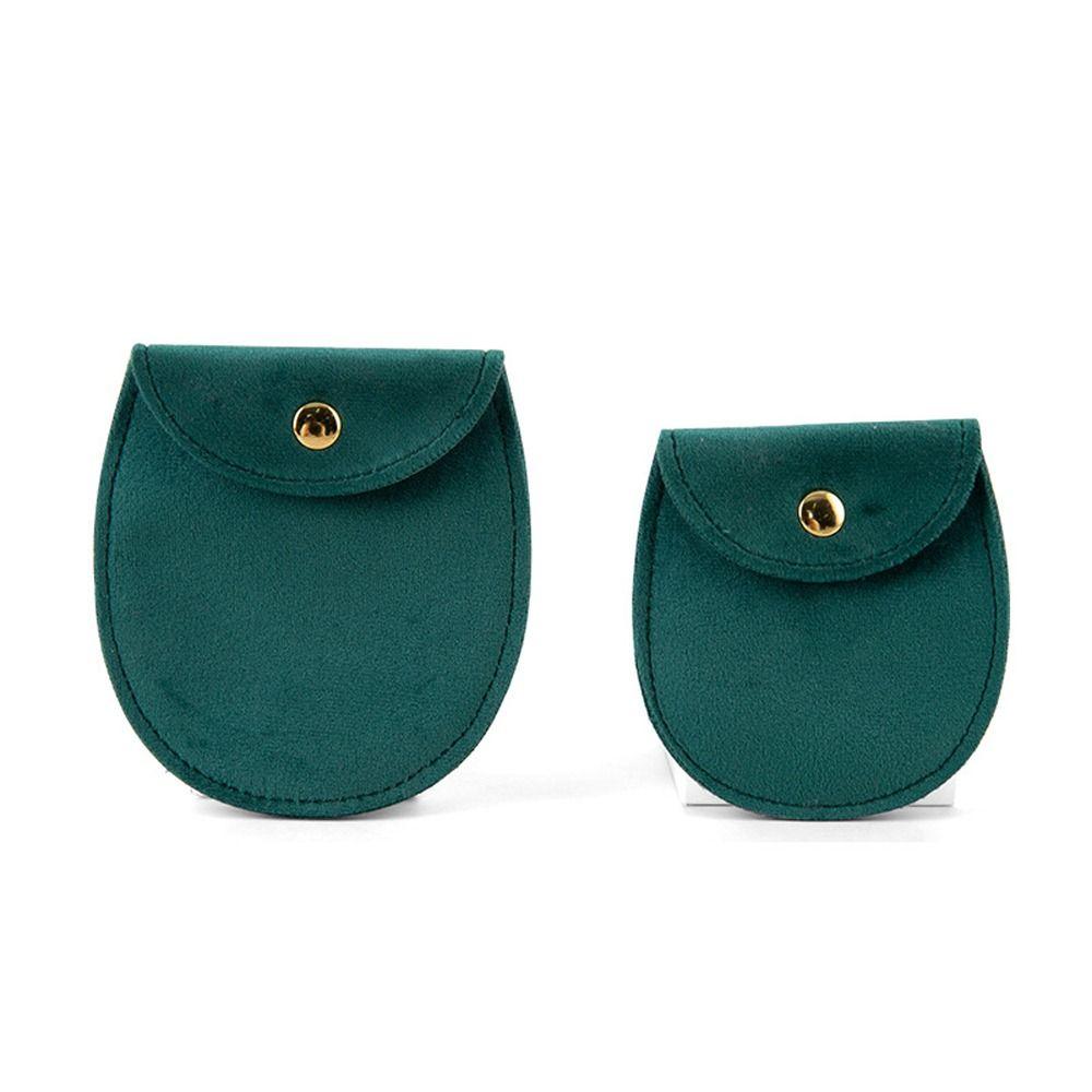 Storage Bag Metal Button Jewelry Organizer Women Jewelry Bag Storage Bag Jewelry Protection Bag
