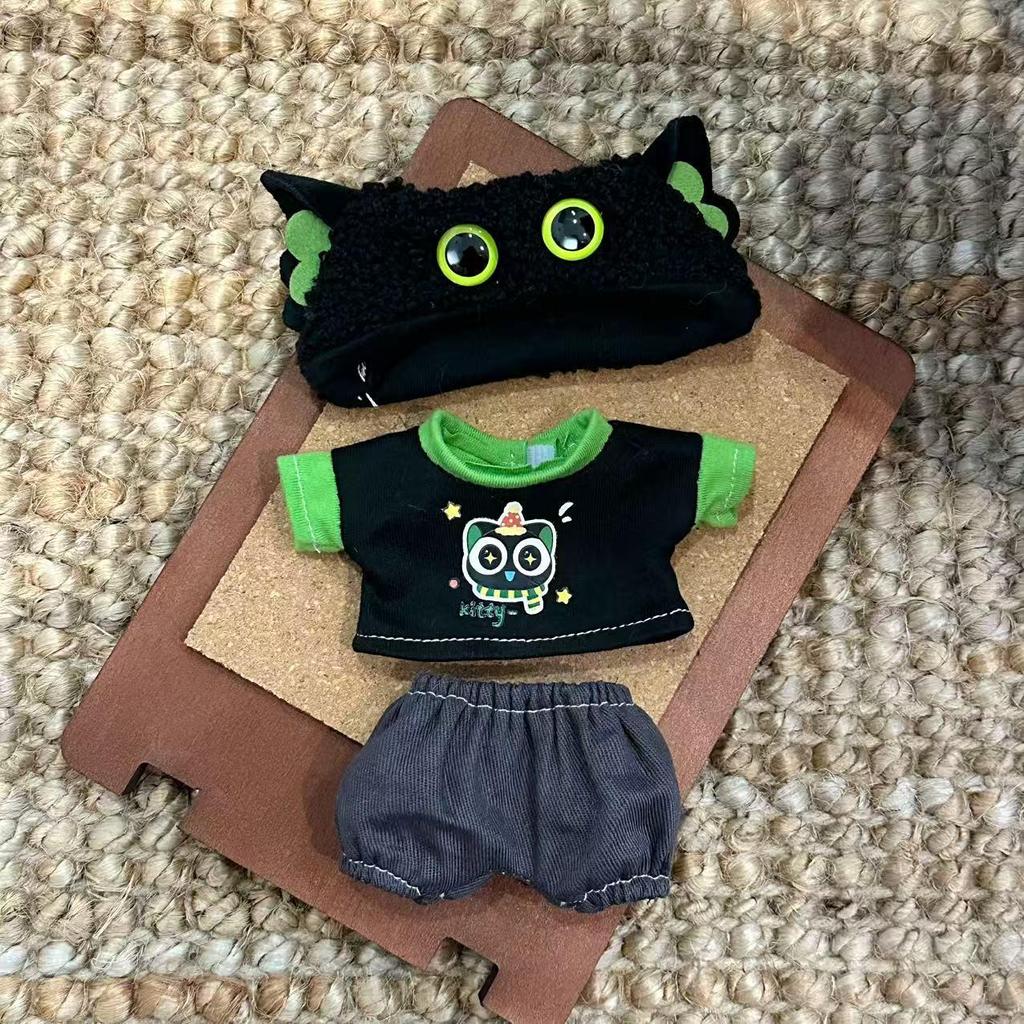 17CM Toothless Doll Parent-Child Outfit, Bububu Doll 1234th Gen Replacement Clothes