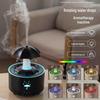 Rotating Raindrop Aromatherapy Diffuser: Desktop Humidifier with Colorful Light and Large Mist Capacity