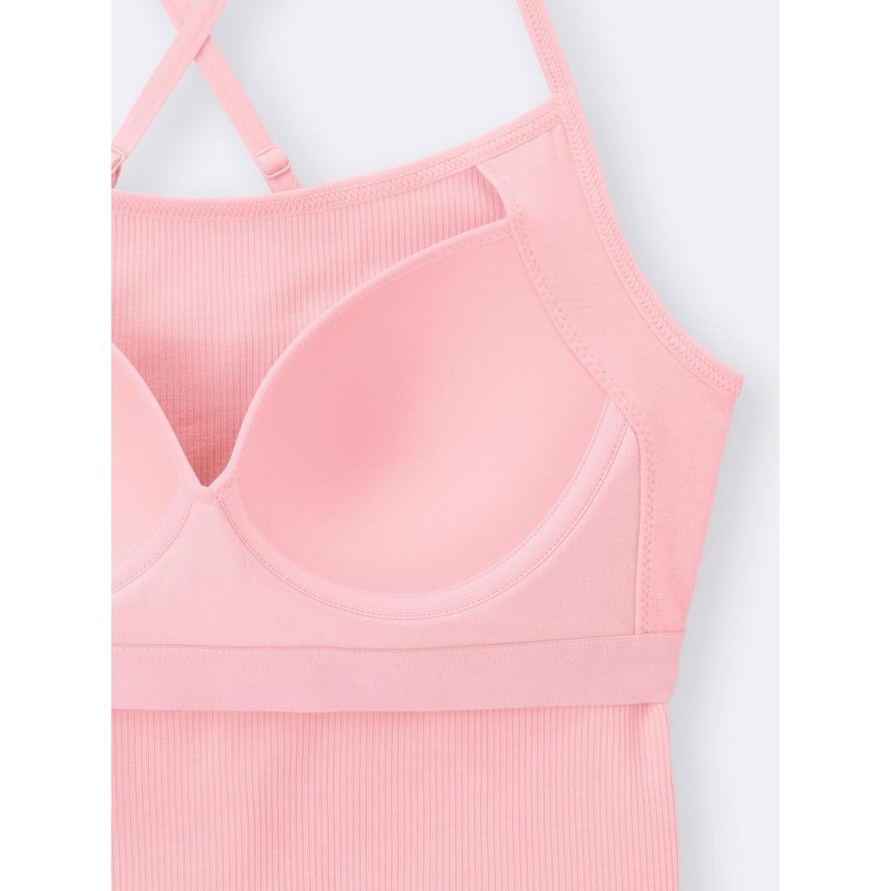 GU by Uniqlo Укороченная майка Bra Feel 2 Way
