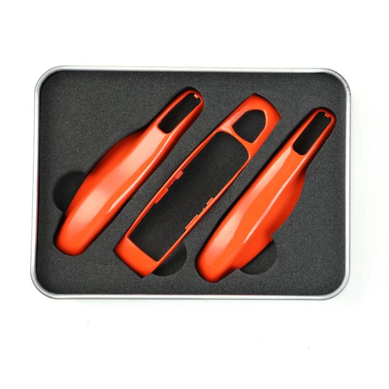 For Porsche Boxster 718 Cayman Cayenne Panamera Macan 911 Car Key Case Keyless Cover Key Shell Car Accessories Protective Case