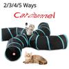 Pet Toys for Cats Cat Accessories Indoor Cat Tunnel Puppy Stuff Pet Play Tunnel Collapsible Tunnel Tube Tunnel