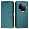 Кожаный модный чехол с улыбкой для vivo X300 X100 Pro V60 V50 V40e V30e V27e Y400 Y300 Y200e Y100 iQOO 15 Z9 Чехол для телефона