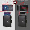 Мужские кошельки из углеродного волокна с RFID для Airtag, роскошные, тонкие, мини, держатели для кредитных карт, кошельки для мужчин, трекер Air Tag, минималистичный кошелек