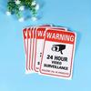 12x18CM Eye-Catching Surveillance Camera Warning Wall Sticker Decal