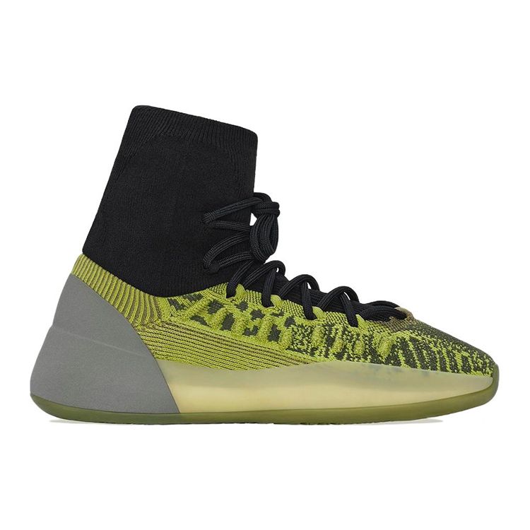 adidas Yeezy Basketball Knit Energy Glow Унисекс Кроссовки Желтые HR0811