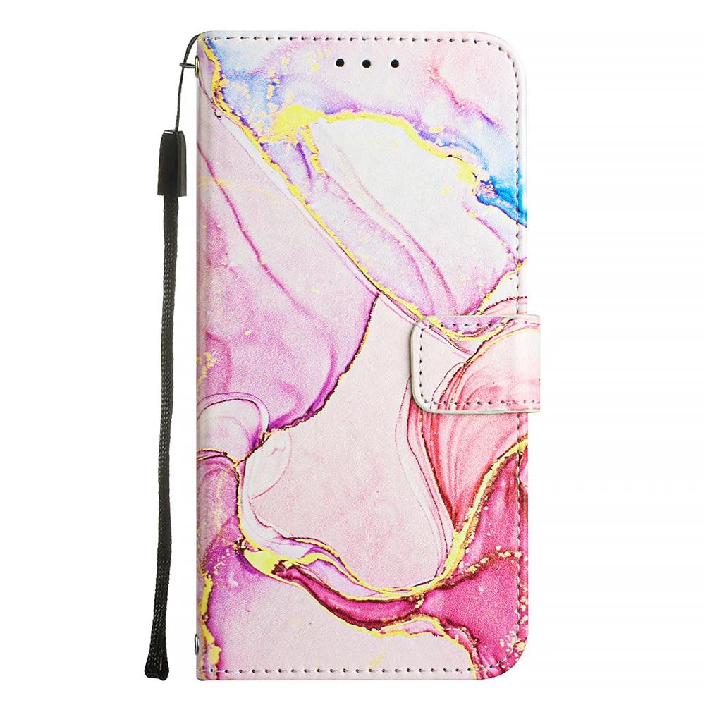 Милый painted кожаный чехол-книжка на For Samsung Galaxy M13 M12 A12 A13 A22 A22S A32 A52 A52S A72 A73 Кошелек Подставка Обложка-книга Ремешок