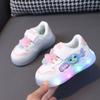 Новые осенние детские кроссовки Lights Comfort Girl Shoes Cartoon Universal Girl Sneakers Trendy Classic Casual Shoes Daily Board Shoes