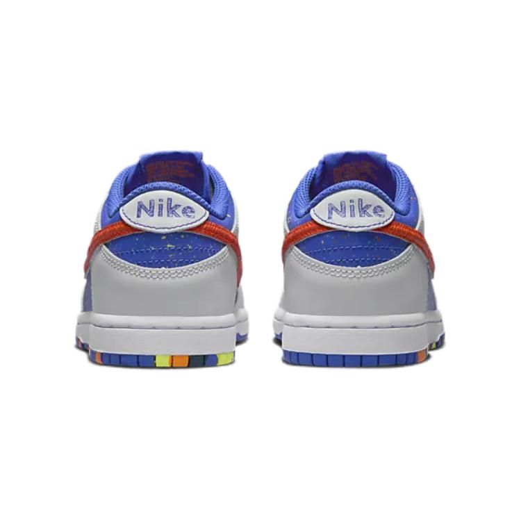 Nike Dunk Low PS Playground Paint Pack Детские кроссовки Синий Photon-Dust Astronomy-Blue HJ9234-025