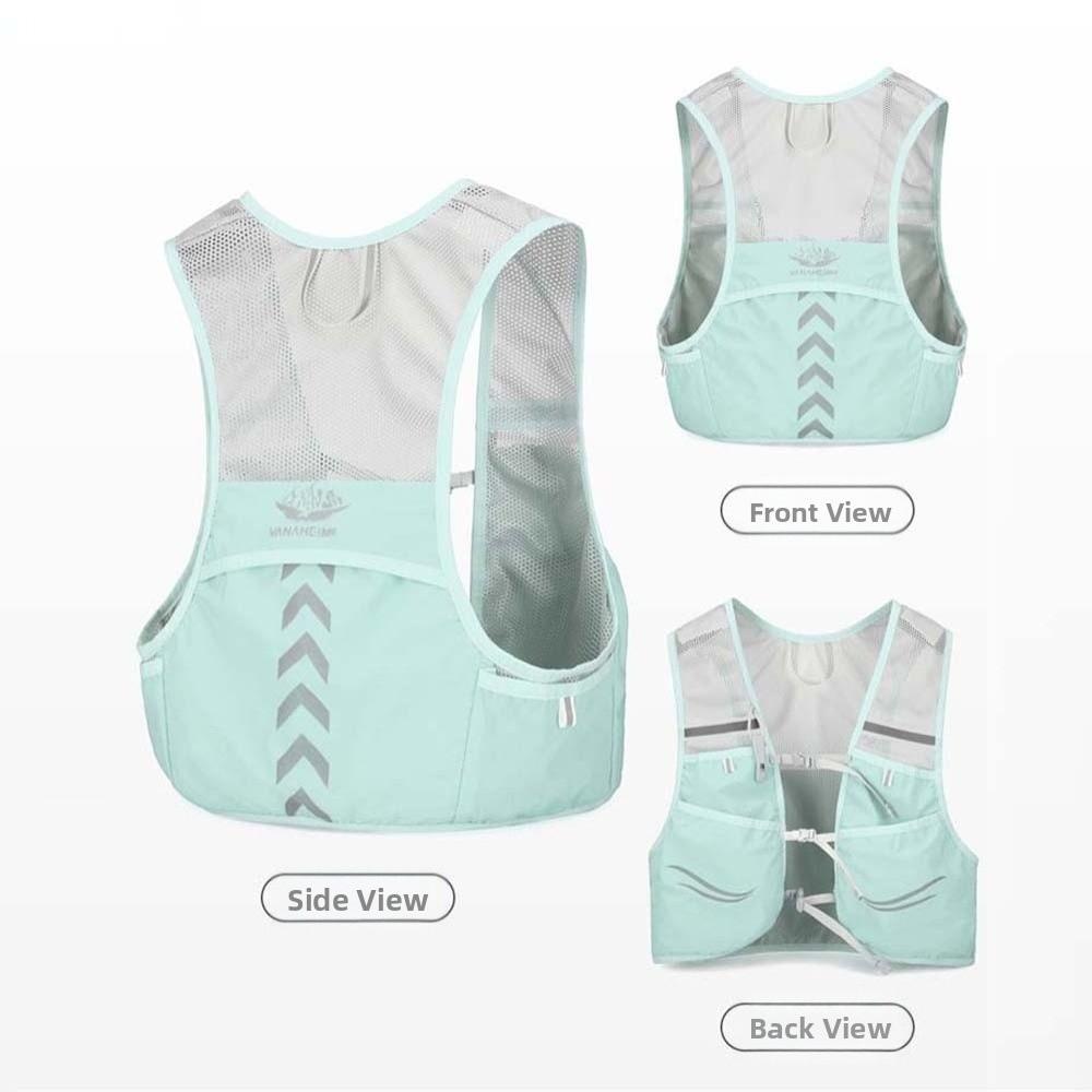 Lightweight Safety Reflective Vest Security Night Running Bag Reflective Vest Bag Climbing