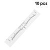 10 Pieces Single Use Eyebrow Ruler Stickers Plastic Stencil Positioning Guide Permanent Makeup Beginners Salon