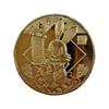 Китайский Зодиак Животное Зодиака Кролик Коллекционная Монета Талисман Удачи Сувениры на Новый 2025 год Домашний Декор Подарки