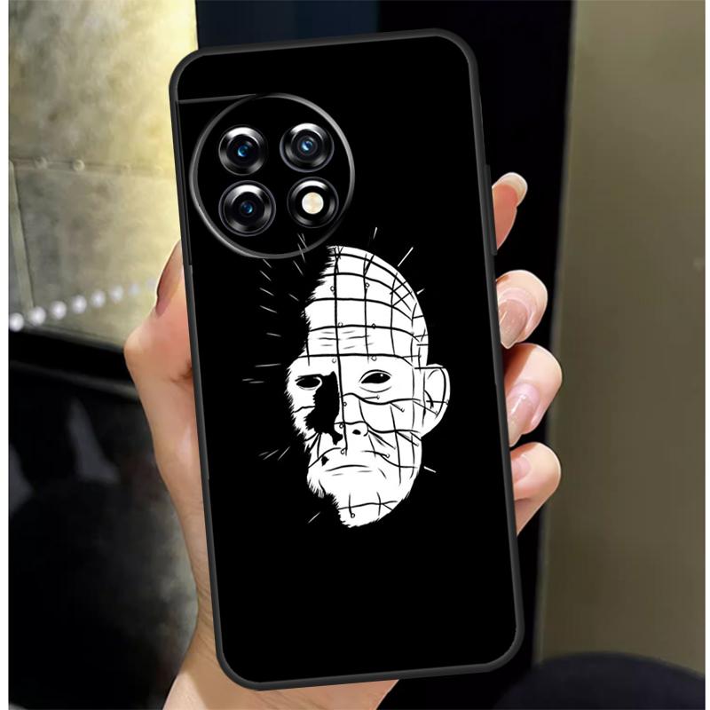 Чехол 'Лица Ужаса' для OnePlus Nord 4 CE 3 2 Lite N30 N20 N10 OnePlus 13 12 11 10 Pro 10T 8T 12R 13R
