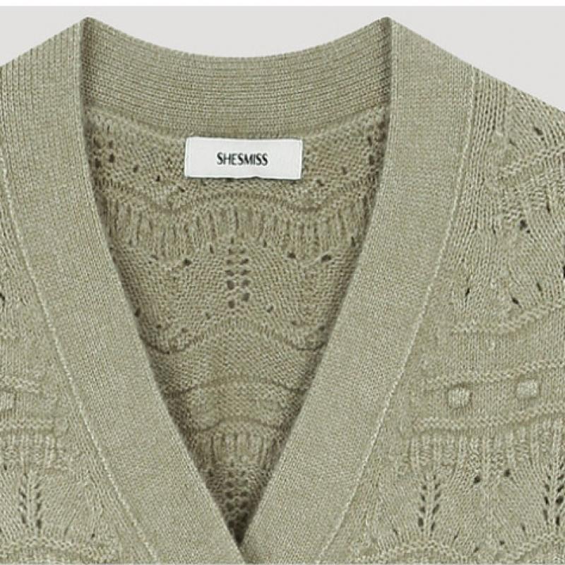 She S miSS шерстяной кардиган с V-образным вырезом SSkcdo41080 Lk
