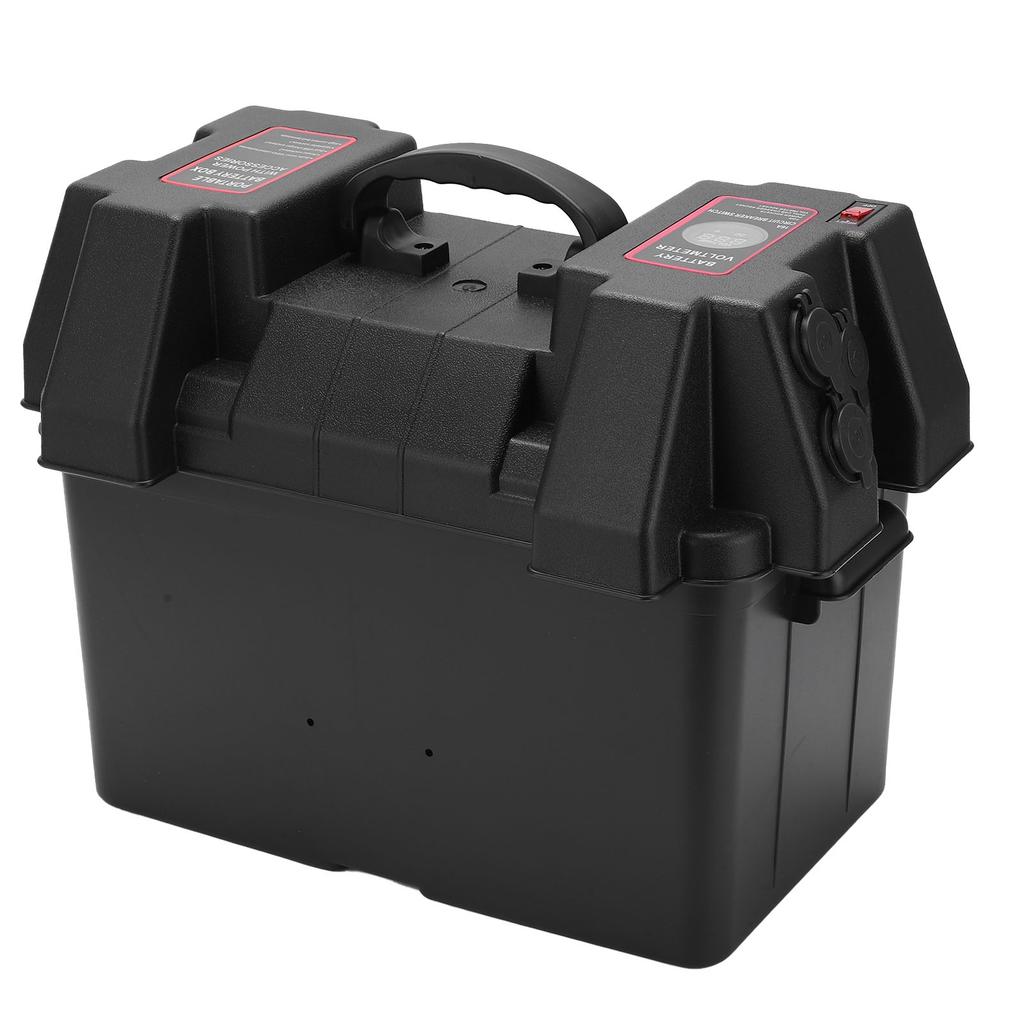 Блок резервного питания двигателя, блок питания, портативный морской аксессуар с вольтметром для автомобиля, дома на колесах, яхты, корабля 12 В