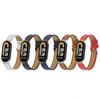 Кожаный ремешок для Xiaomi Band 10 9 8 Браслеты Женский Мужской браслет для xiaomi Miband 10 9 8 NFC Аксессуары для умных часов Мода
