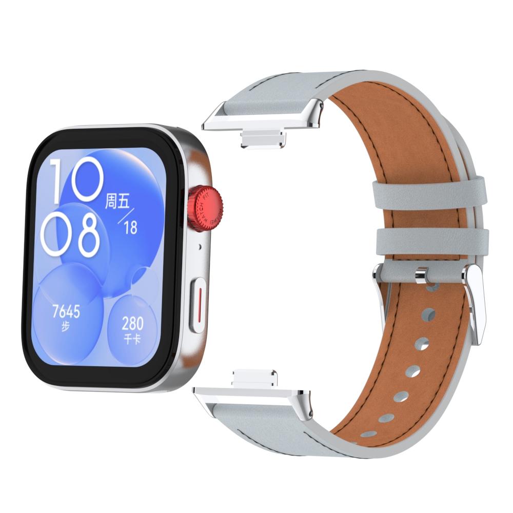 Ремешок для Huawei Watch Fit 3 Smartwatch, сменный браслет, ретро-браслет из натуральной кожи