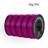 GEEETECH 5KG Transparent TPU Filament, Highly Elastic Flexible Material, Compatible with Most 3D Printers, 1.75mm Diameter