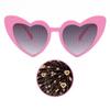 Ночные очки с эффектом сердца - Модные очки в романтическом стиле Douyin для женщин
