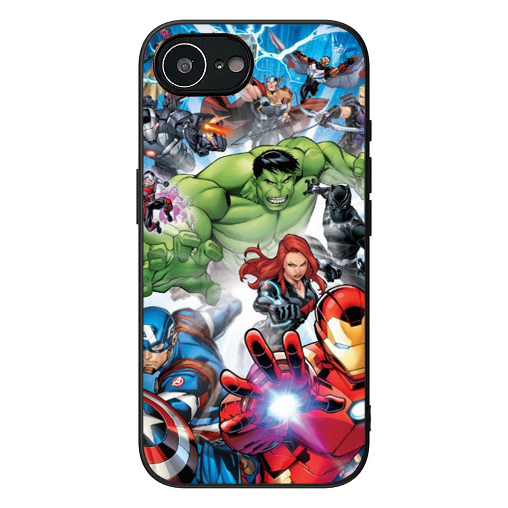 Чехол для телефона Мстители Marvel Халк Железный Человек-Паук для Samsung Galaxy S22 S21 S20 FE Ultra Plus A35 A36 A55 A37 A33 A34 A57