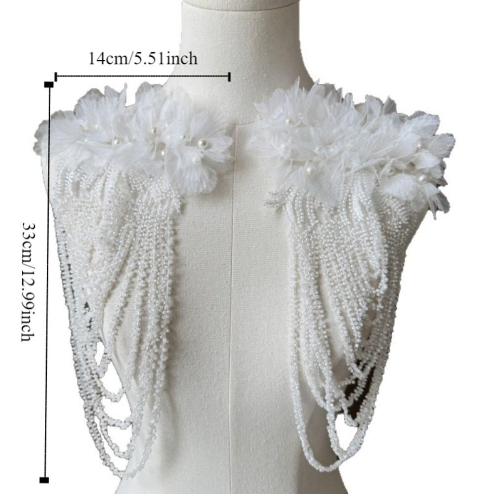 Luxury Nail Bead Tassel Decoration Gorgeous Design Sewing Accessories  Evening Gown
