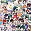 100pcs/set Cute Cartoon Series Genshin Impact Theme PVC Waterproof Stickers