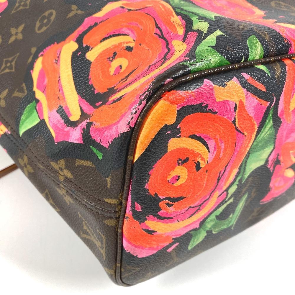 Louis Vuitton M48613 Monogram Rose Neverfull MM Shoulder Bag Tote Bag pink/Brown