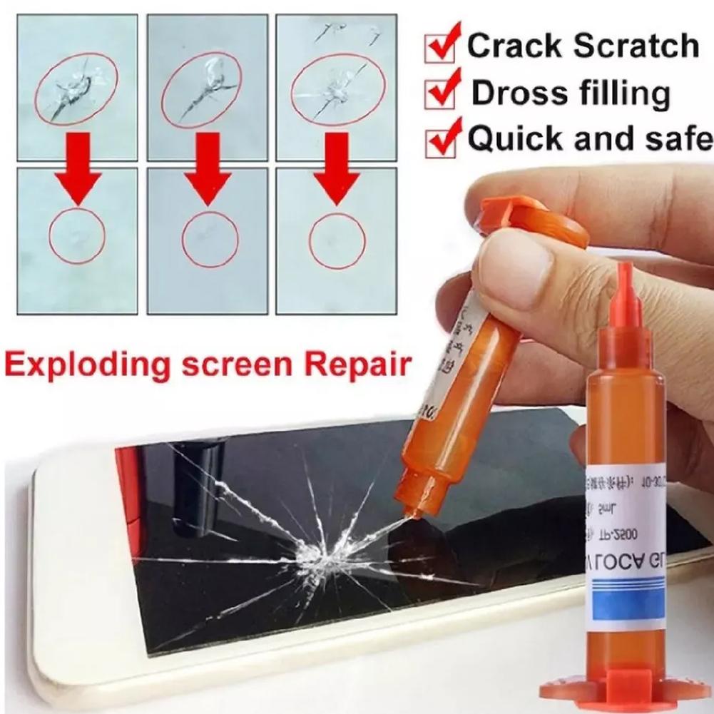 Phone Touch Screen Repair Glue UV Glue TP-2500 Cell Phone Repair Tool Optical Clear Adhesive UV Glue Mobile Repair Tool 5ml/10ml