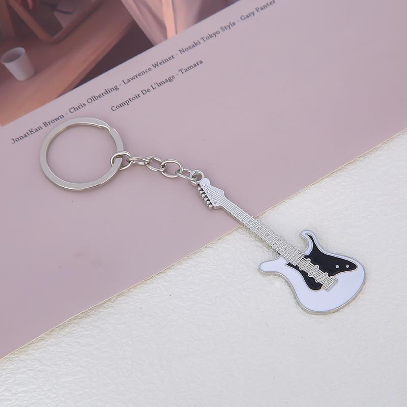 Mini Electric Guitar Pendant Keychain - Cross-Border Event Gift