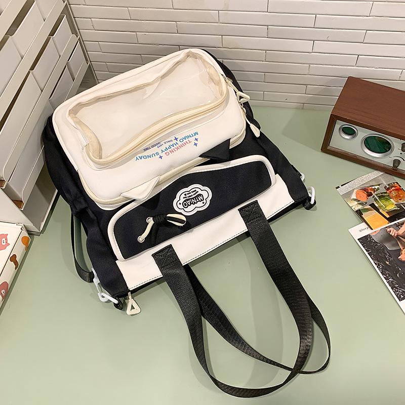 Школьный рюкзак высокая ценность инс для девочек-подростков старшеклассниц большая вместимость милый боль дофамин спина