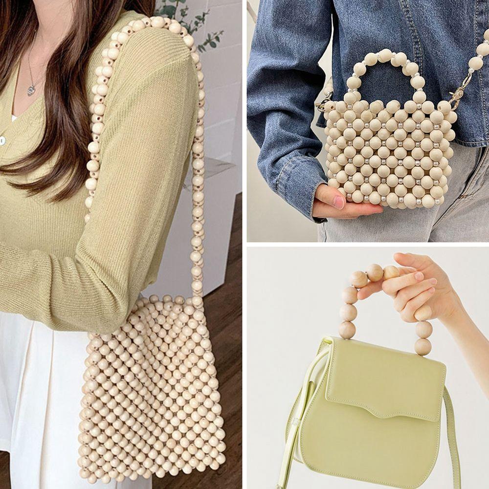 Lead-Free Bracelet Jewelry Making Necklace Accessories Wood Beads Round Balls Loose Beads