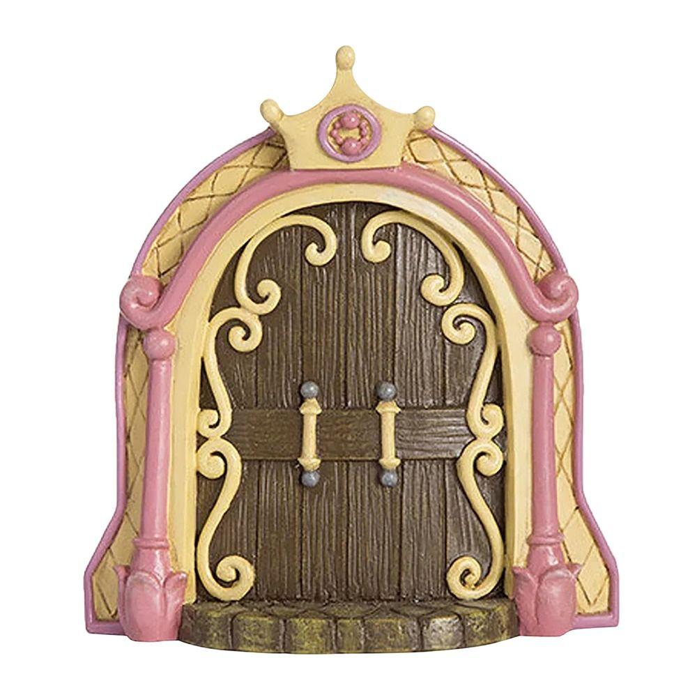Sculpture Figurines Wooden Decoration Ornaments Courtyard Tree Decoration Fairy Tale Fairy Gate