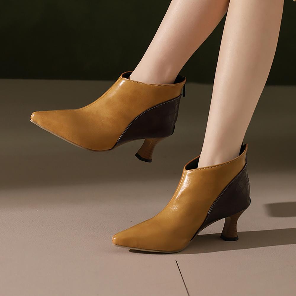 Красно-черные женские туфли-лодочки на высоком каблуке, маленький, большой размер 32 50